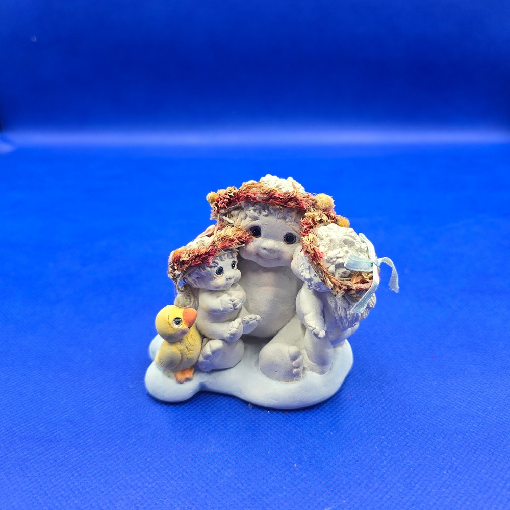 Dreamsticles A Kiss for Mama Figurine DC404 Kristin 1995 Angel Duckling vintage
